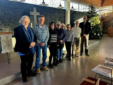 Bild der Mitglieder des neugewählten Gemeindekirchenrates der Johann-Christoph-Blumhardt Kirchengemeinde 